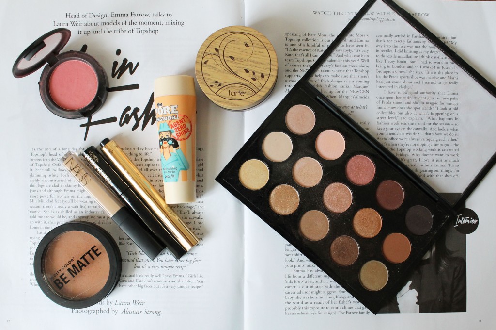 February Beauty Favorites, City Color, MAC, YSL Touche Eclat, L'Oreal, tarte, Benefit