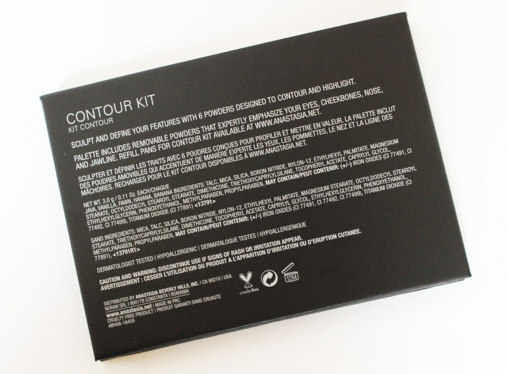 Anastasia Contour Kit Review