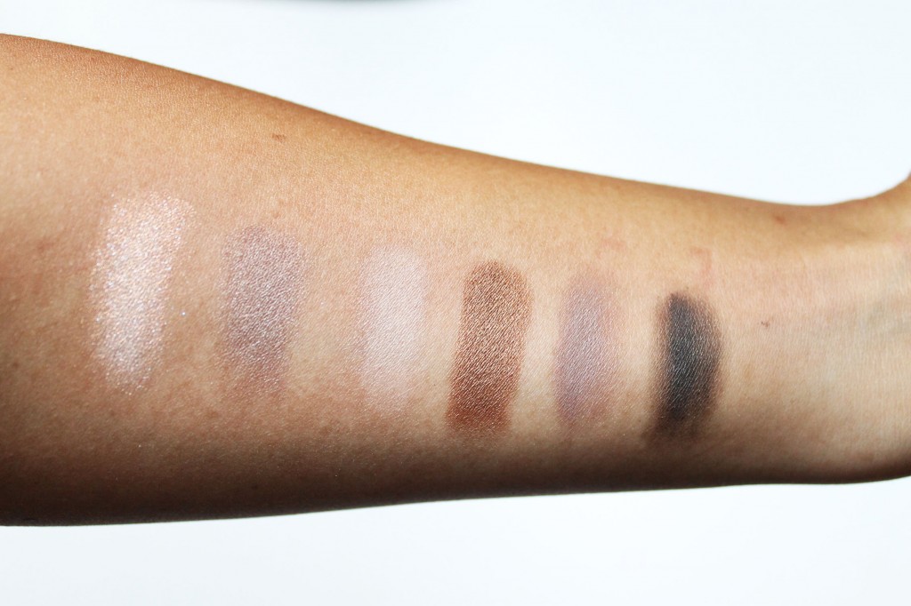 Maybelline The Nudes Palette Swatches Review