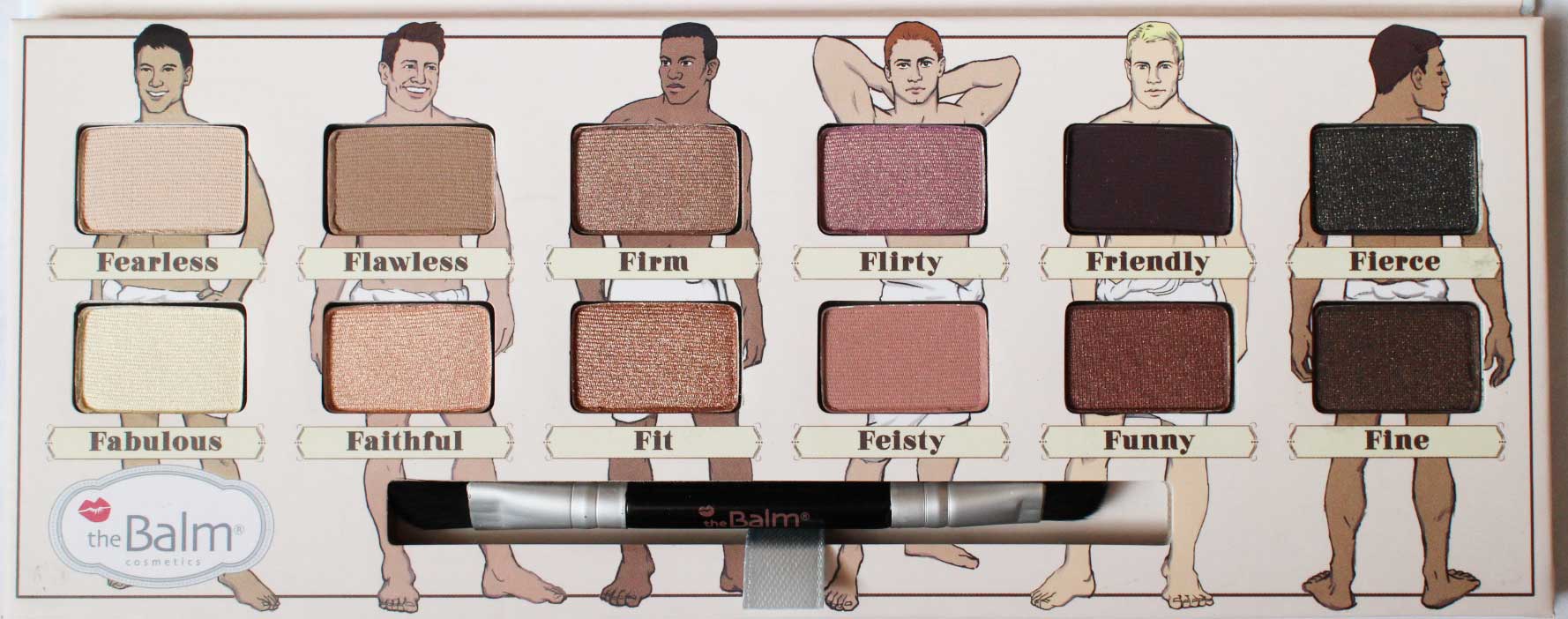 theBlam Nude Dude Review Swatches