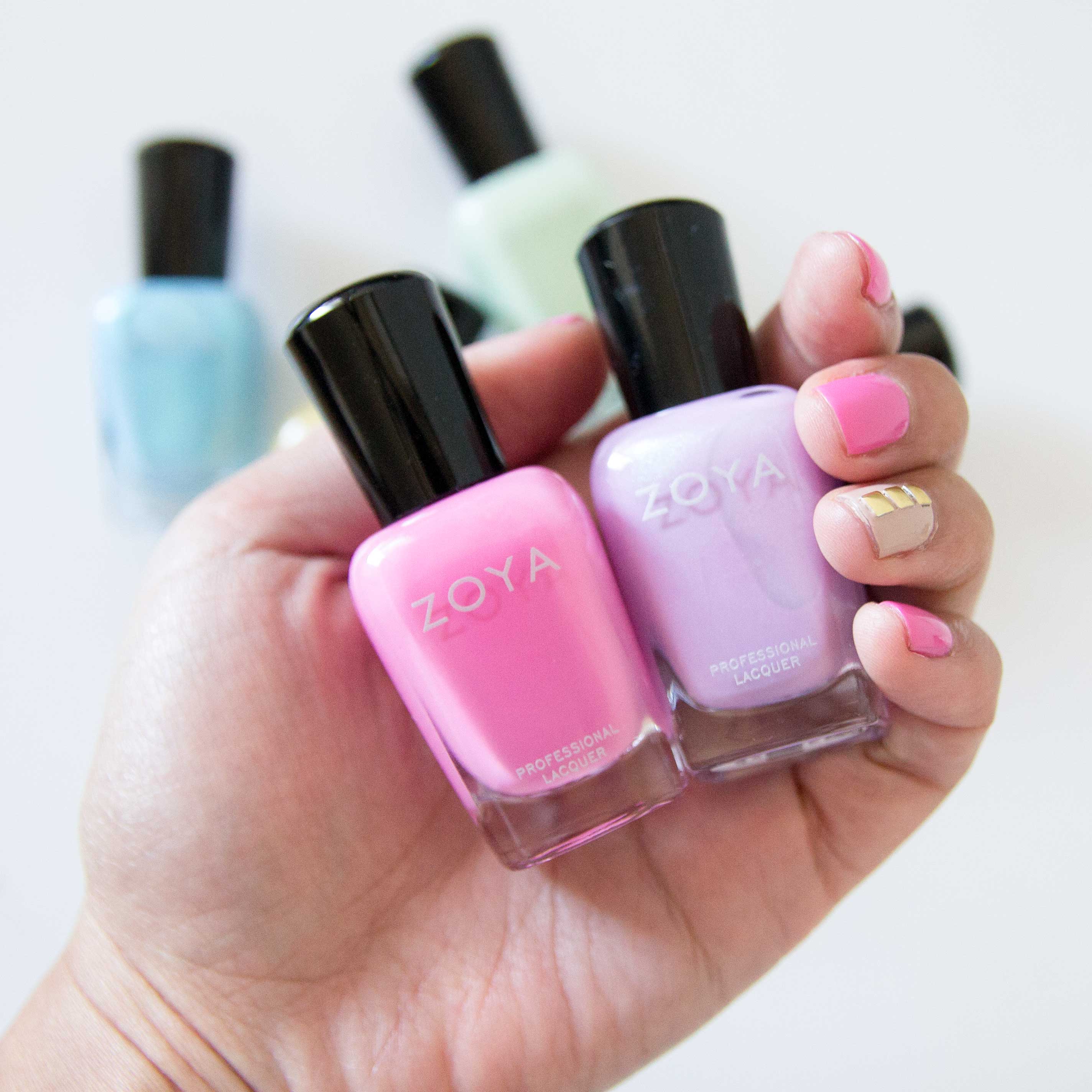 Zoya Delight Spring 2015 Review Swatches