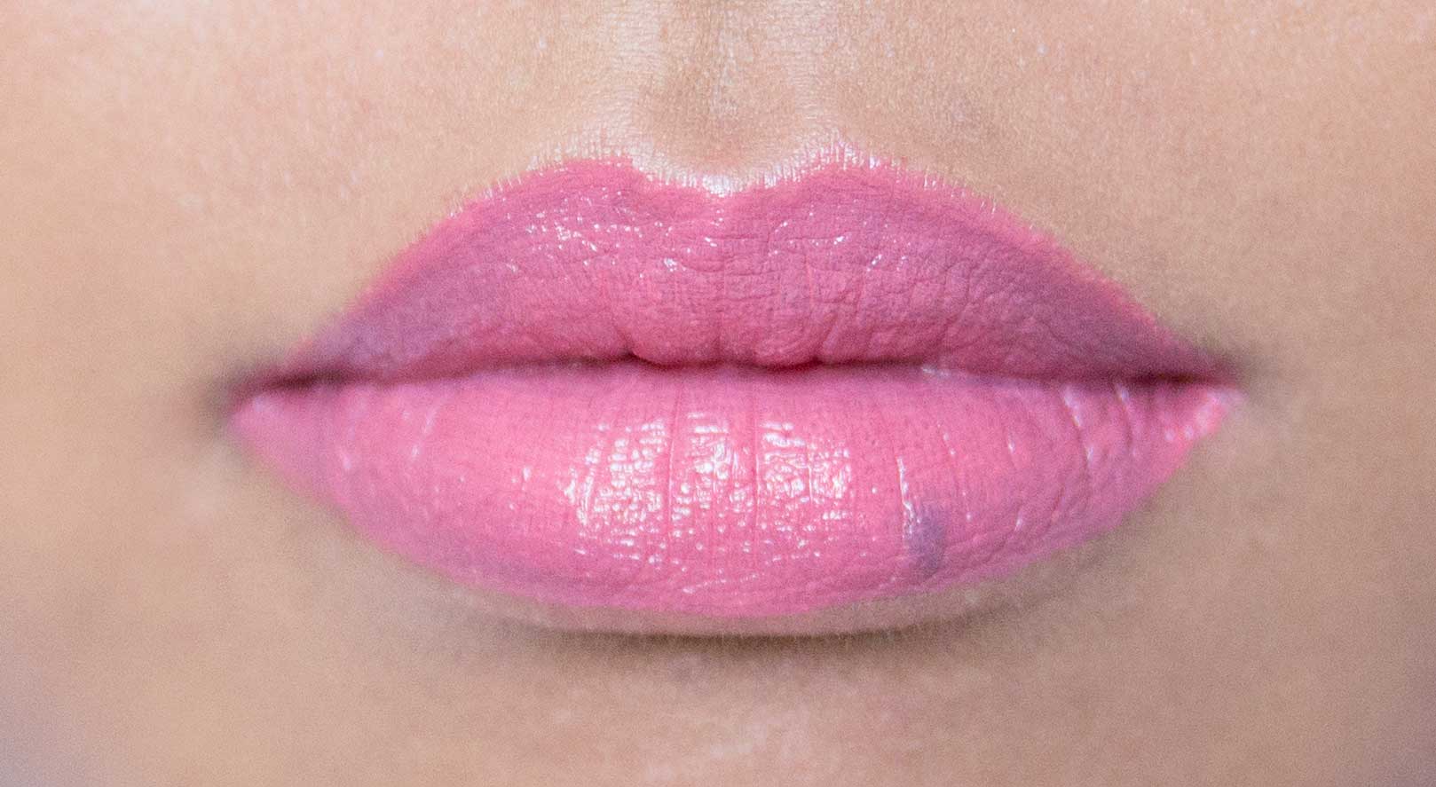 100% Pure Lipstick in Melon Swatches & Review