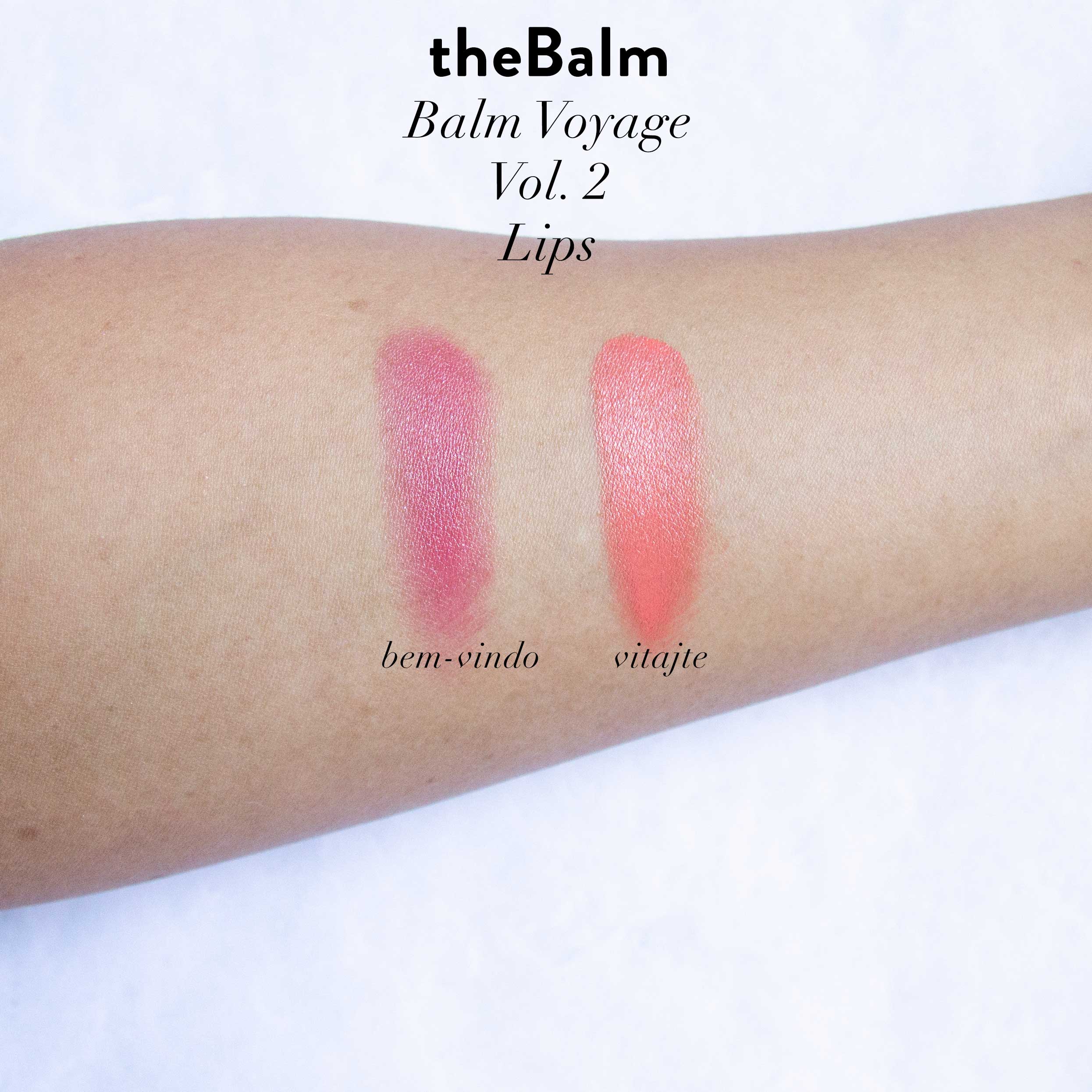 theBalm Balm Voyage 2 Review & Swatches