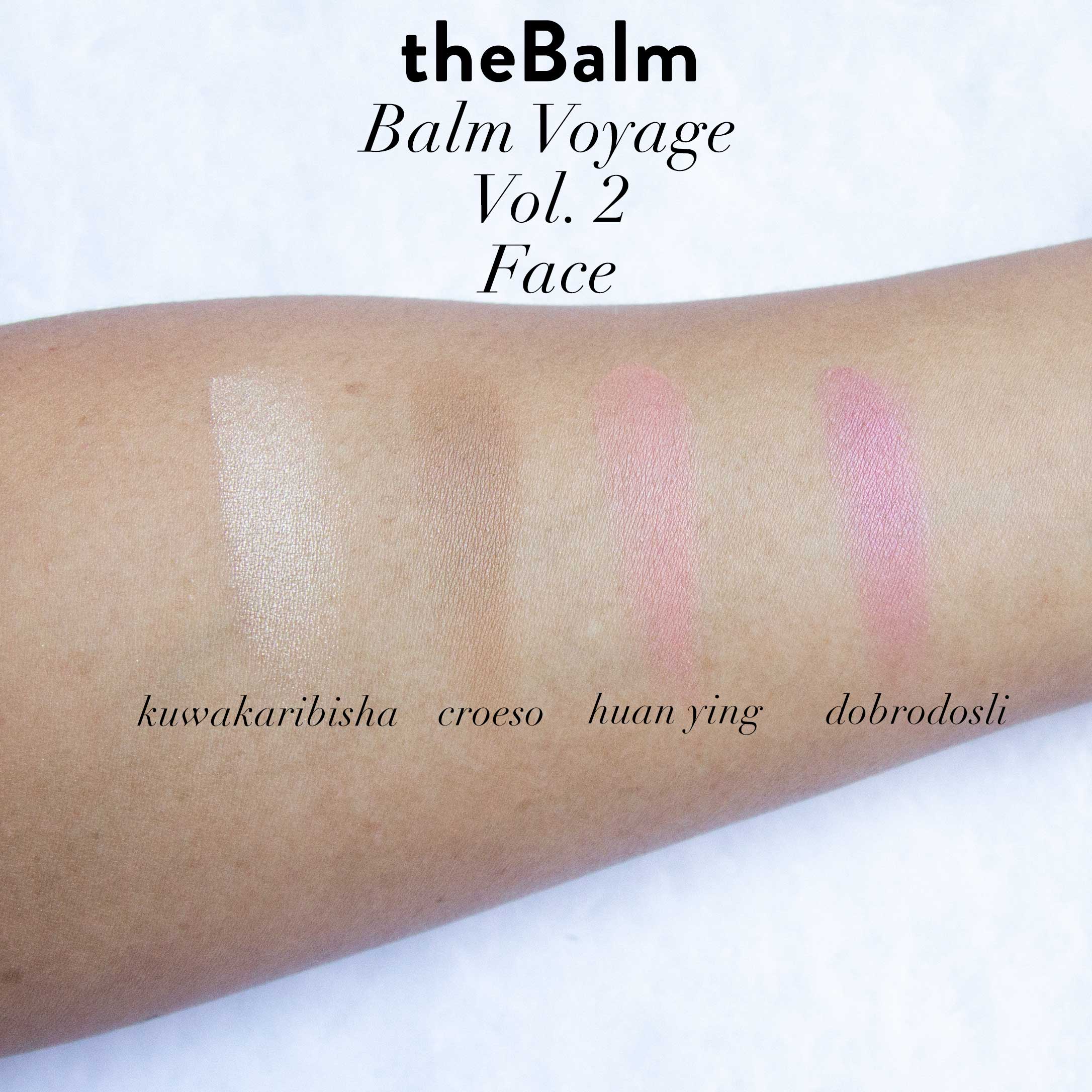 theBalm Balm Voyage 2 Review & Swatches