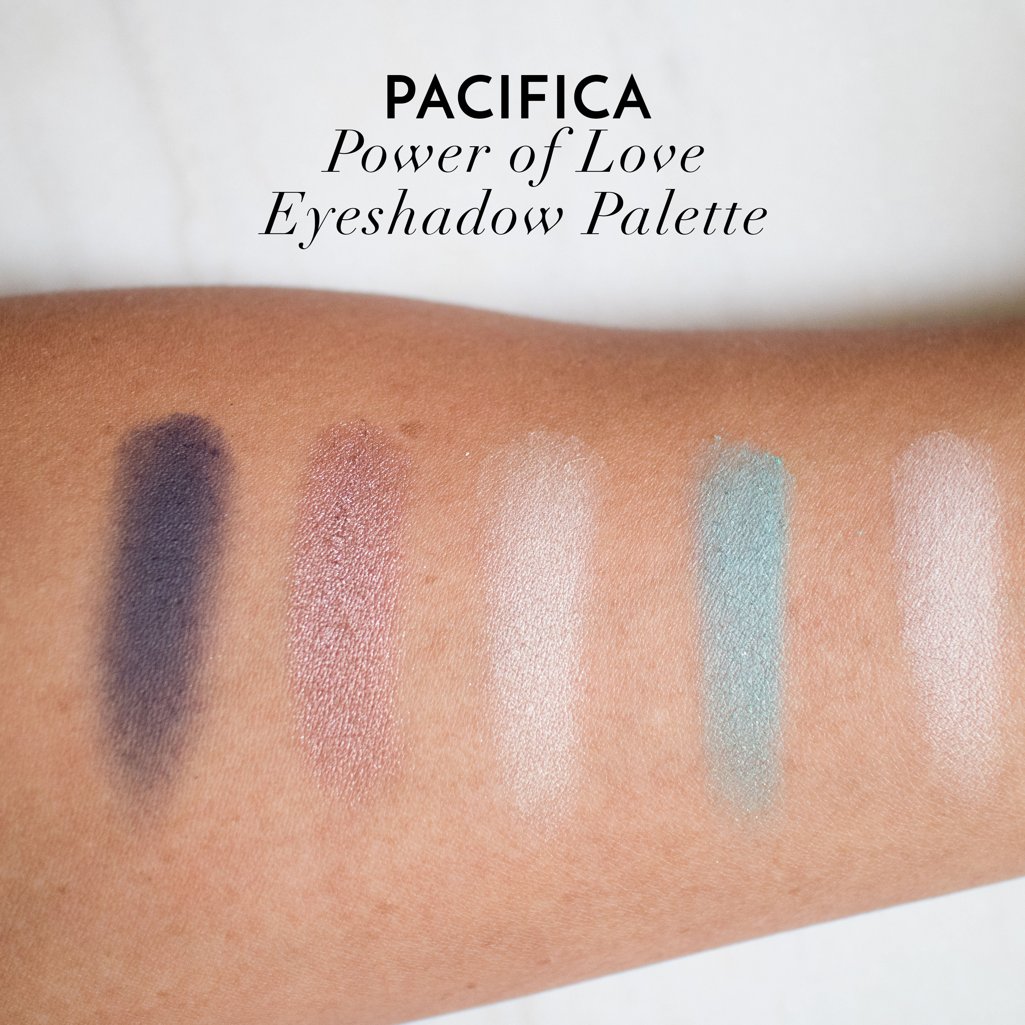 Pacifica Power of Love Eyeshadow Palette Swatches & Coco Pure Makeup Removing Wipes Review