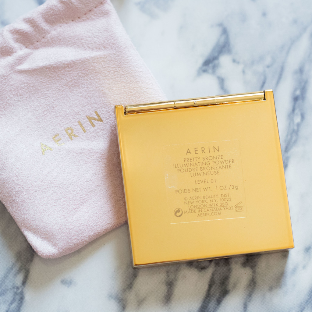 The Beauty Vanity | AERIN Beauty Pretty Bronze Level 01 Swatches Review