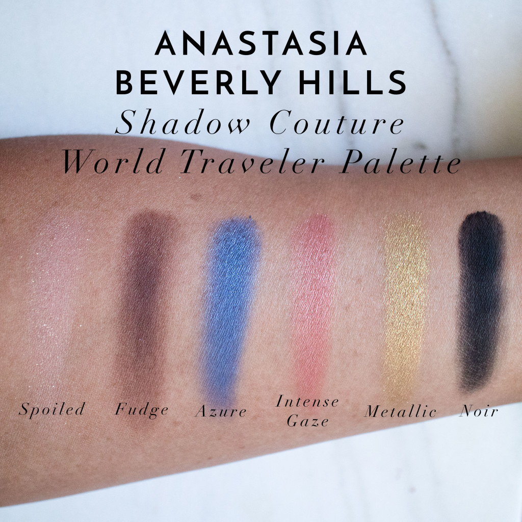 The Beauty Vanity | Anastasia Shadow Couture World Traveler Palette Swatches Review