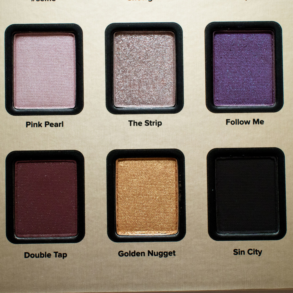 The Beauty Vanity | Too Faced Stardust Vegas Nay Review Swatches