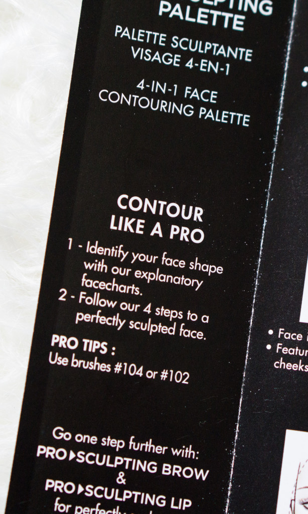 The Beauty Vanity | Make Up For Ever Pro Sculpting Face Palette Review Swatches