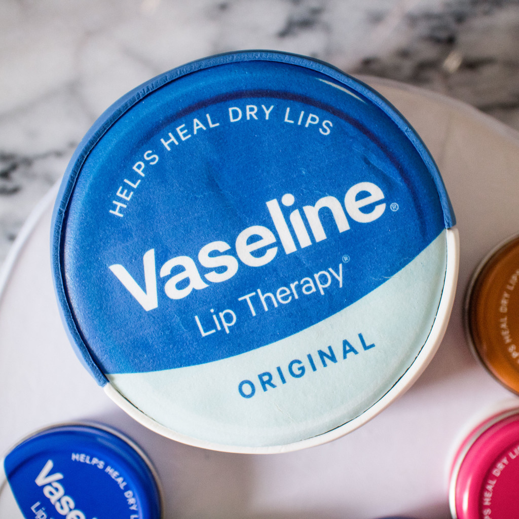 The Beauty Vanity | Vaseline Lip Therapy Tins Review