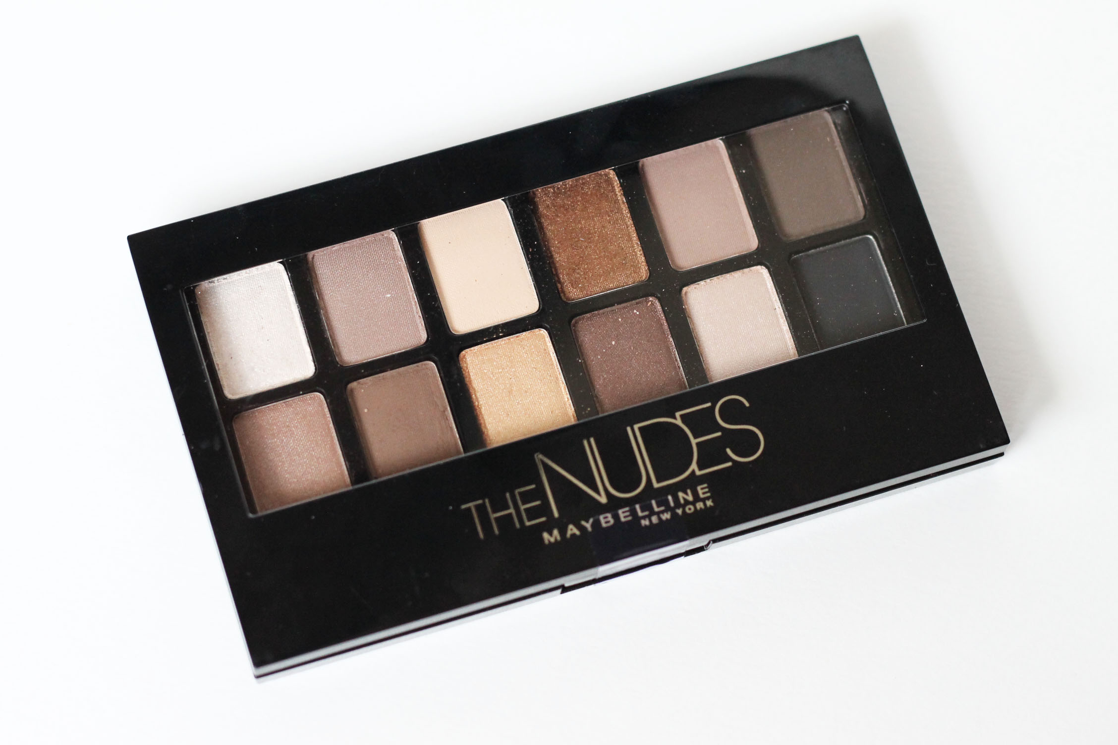 Maybelline The Nudes Palette Swatches Review