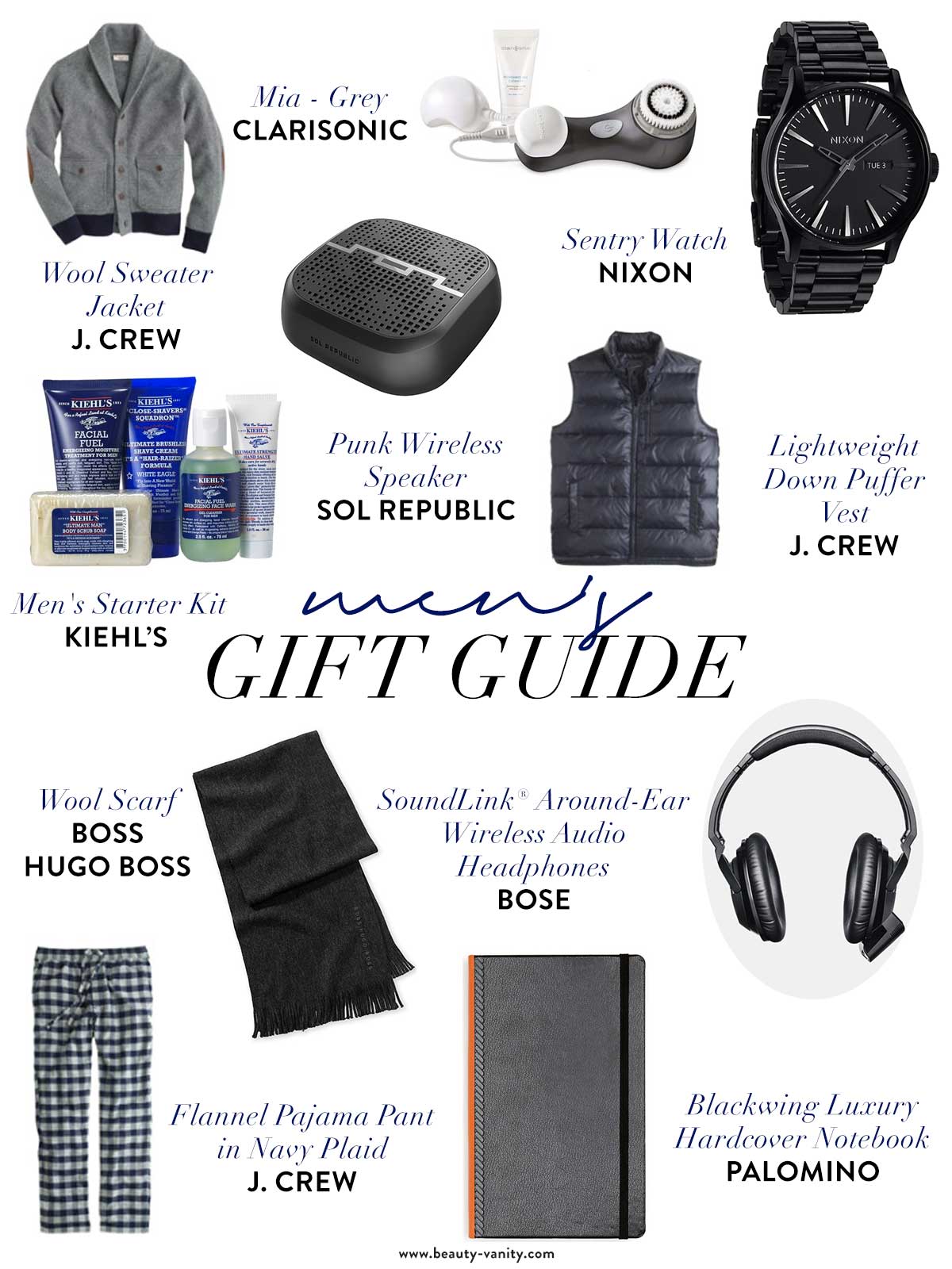 Men Holiday Gift Guide J.Crew Nordstrom