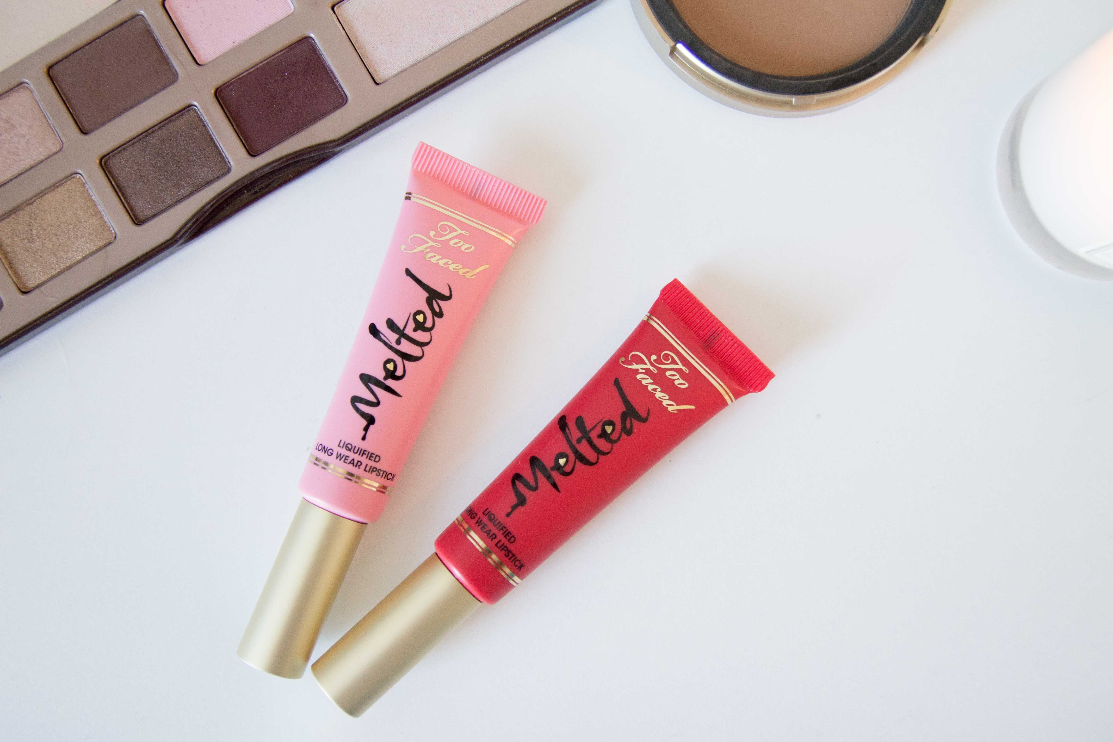 Too Faced Melted Spring 2014 Swatches Strawberry Frosting