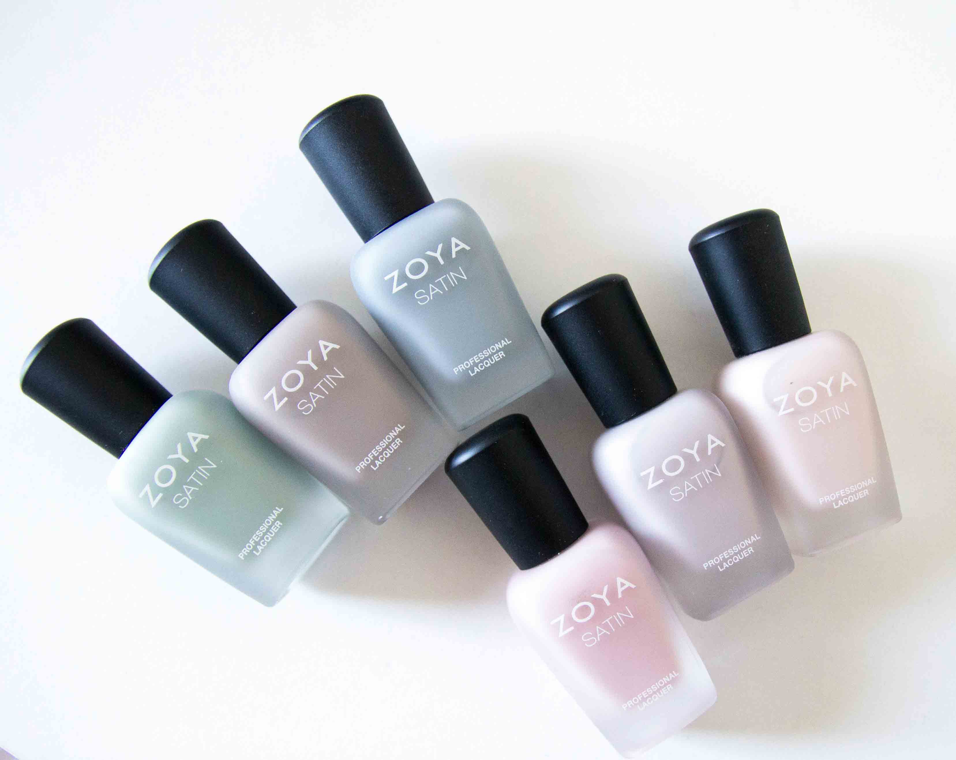 Zoya Naturel Satins Swatches Review Spring 2015