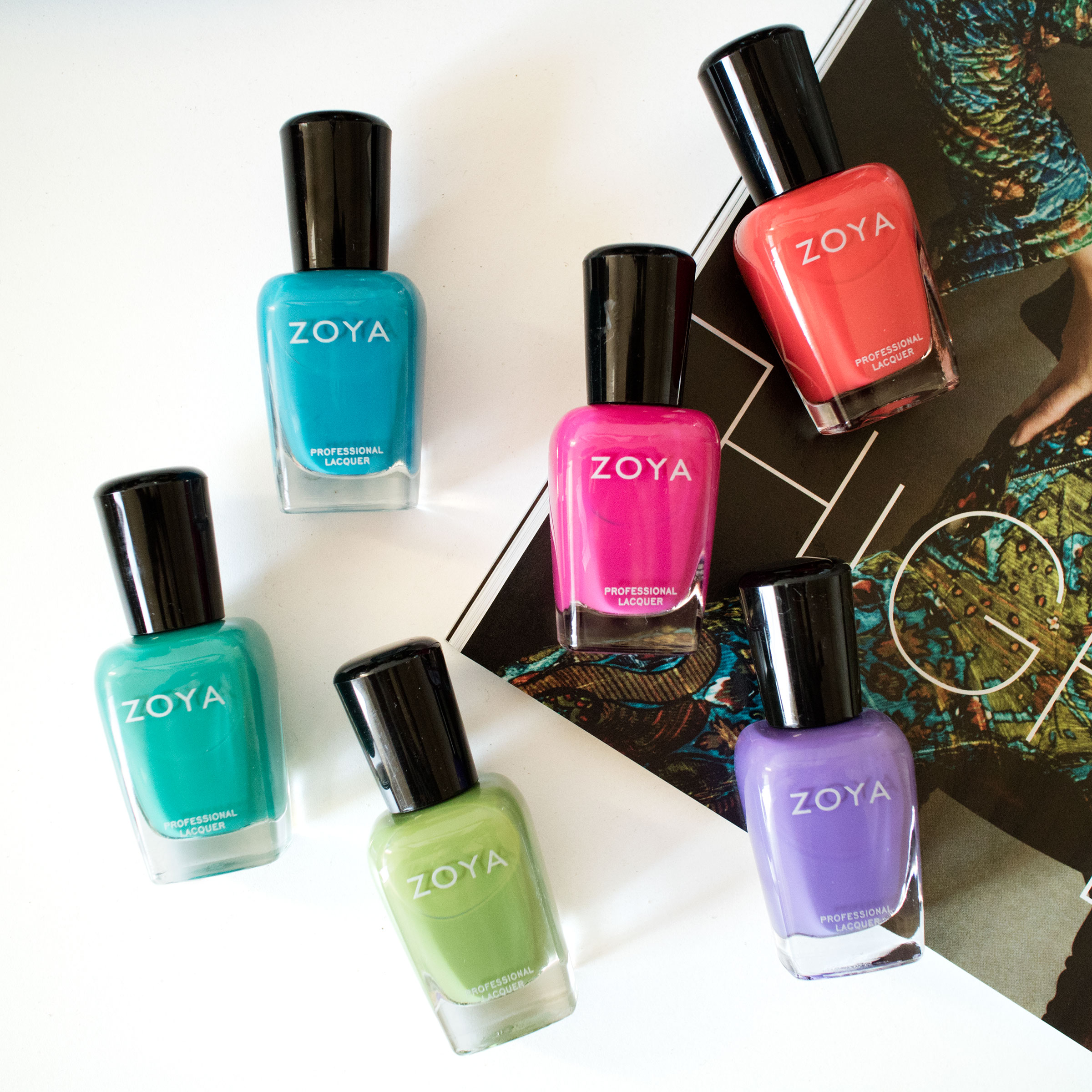 Zoya Summer 2015 Island Fun Swatches Review