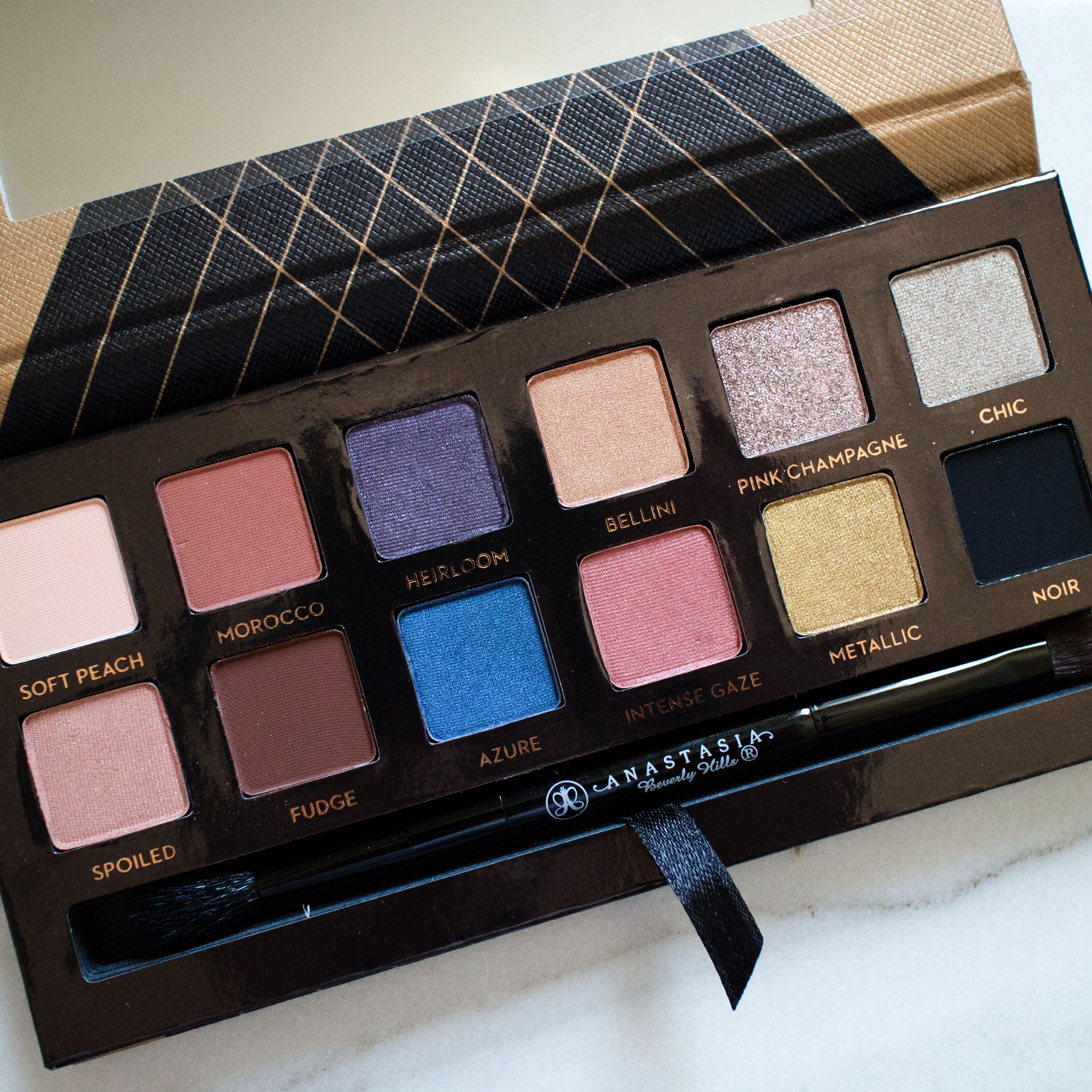 The Beauty Vanity | Anastasia Shadow Couture World Traveler Palette Swatches Review