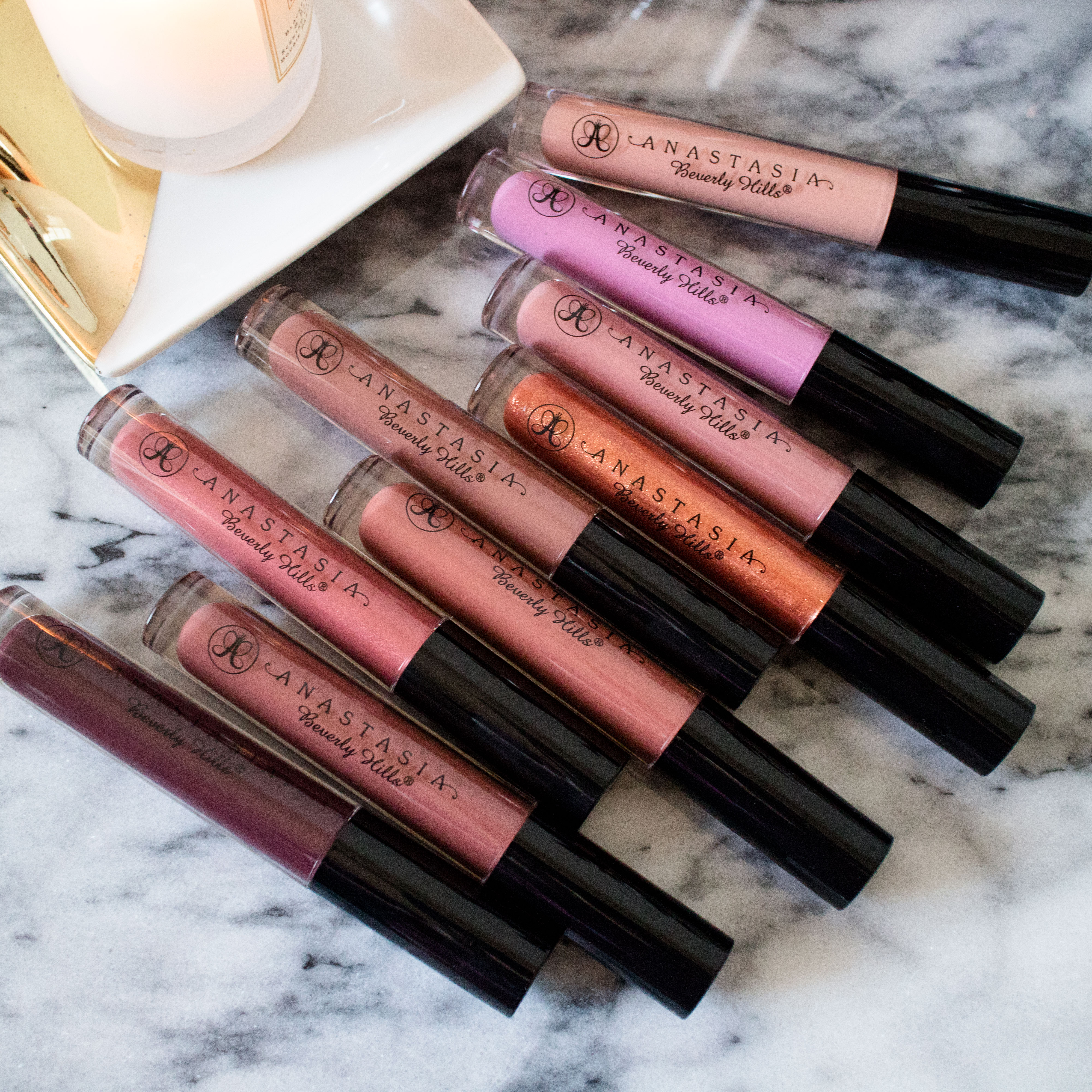 The beauty Vanity | Anastasia Beverly Hills Lip Gloss Fall 2015 Swatches Review