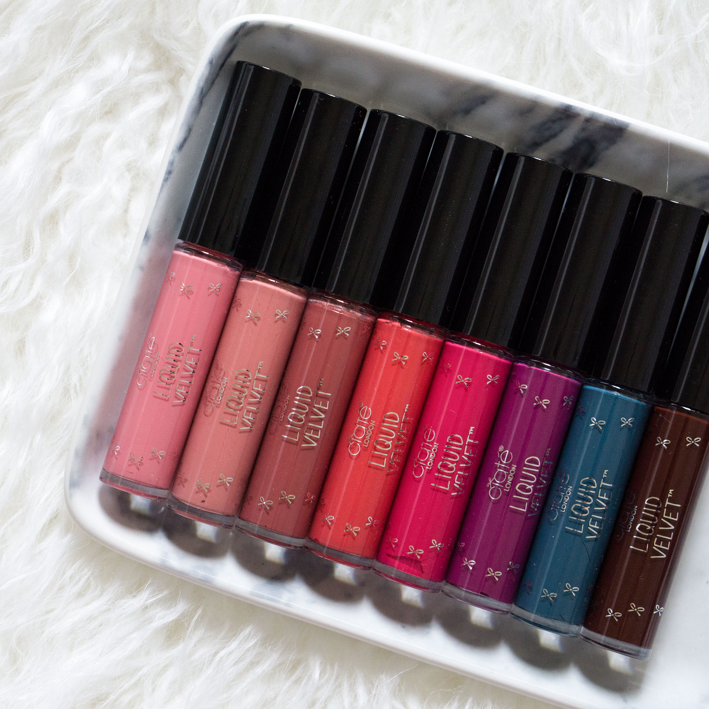 The Beauty Vanity | Ciate London Liquid Velvet Matte Lip Slick Review Swatches