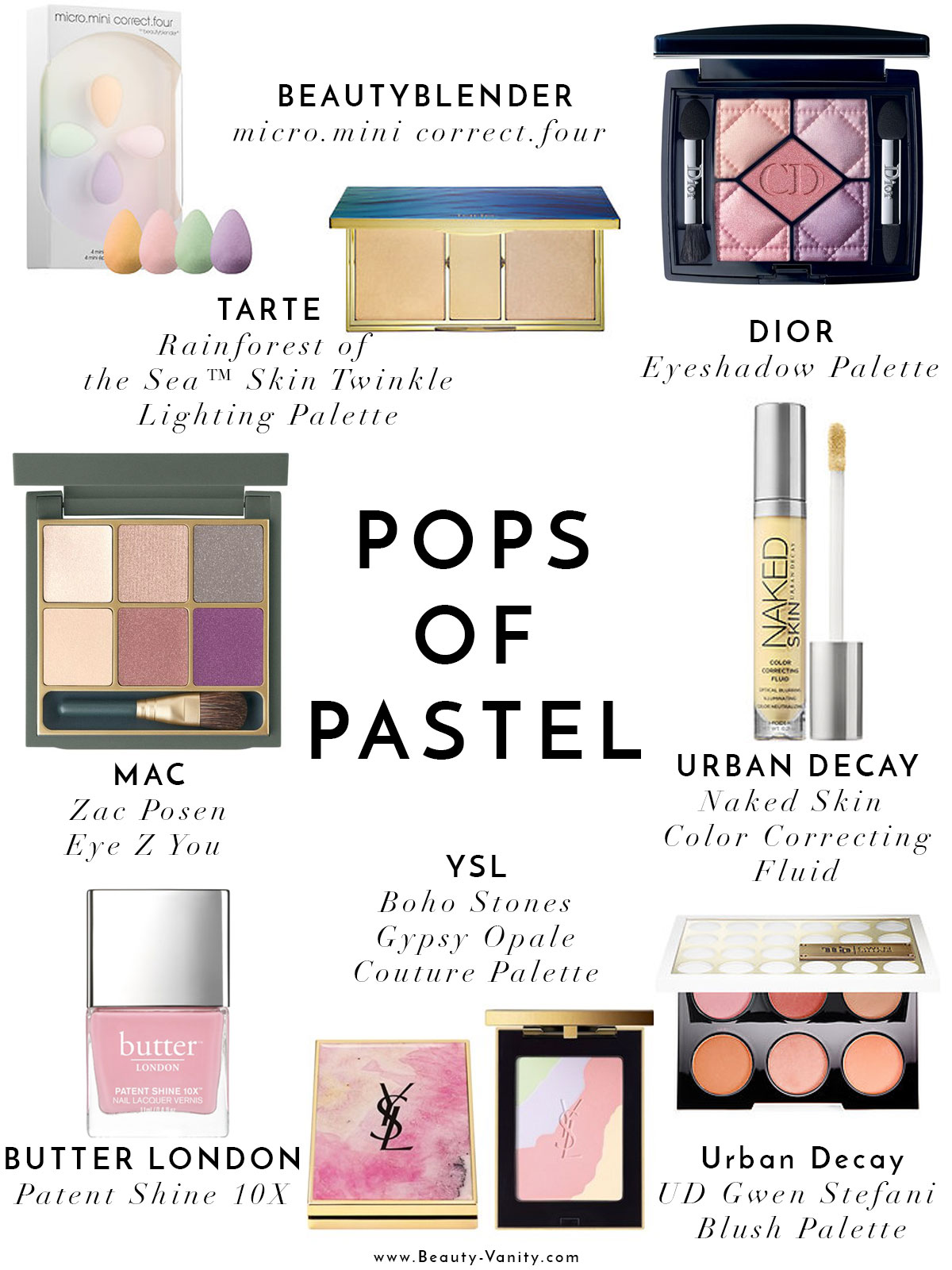 The Beauty Vanity | Pastel Beauty Trend