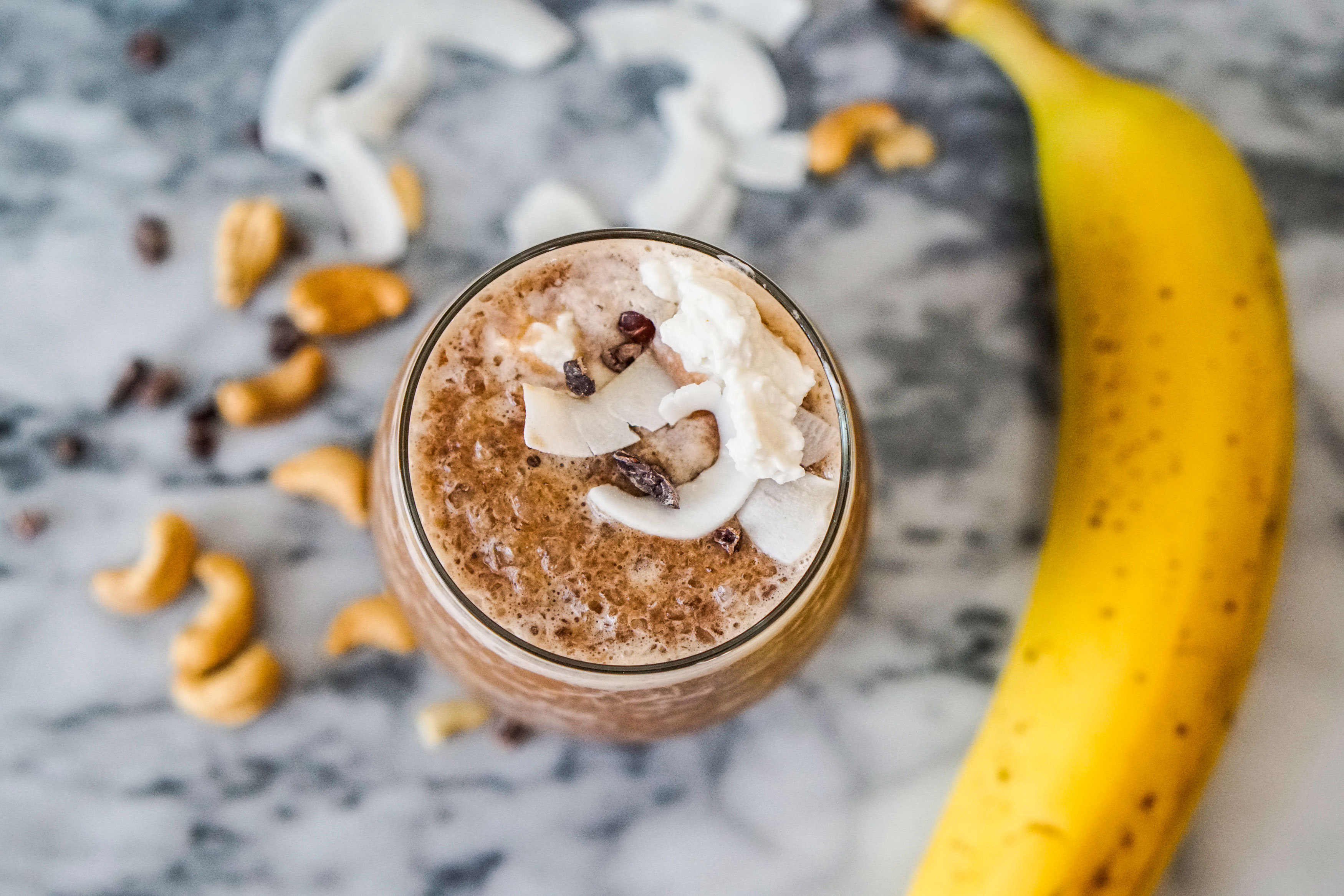 Vital Proteins Marine Collagen Anti Aging Chocolate Banana Coconut Smoothie Recipe