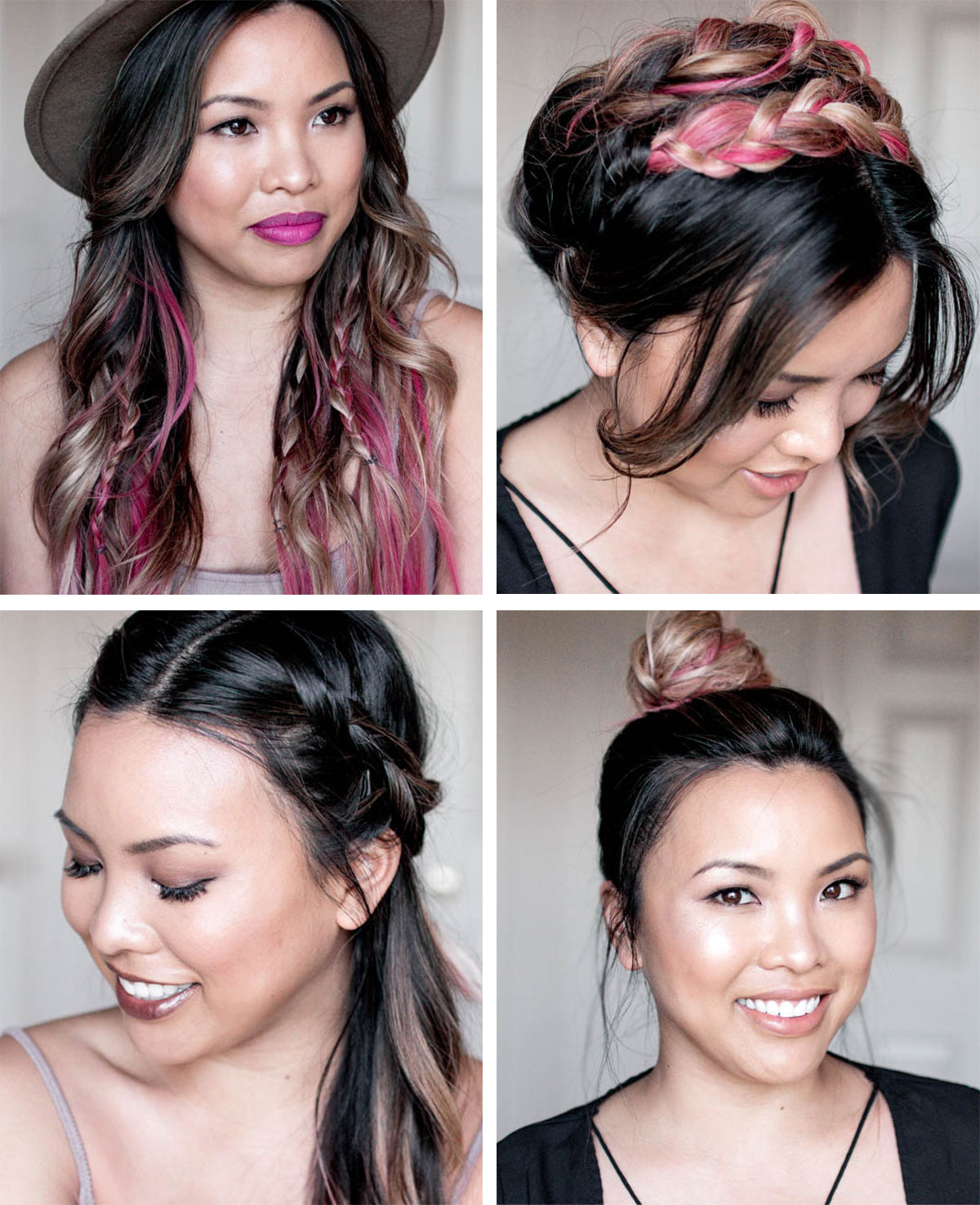 4 Festival Hairstyles Tutorial | The Beauty Vanity